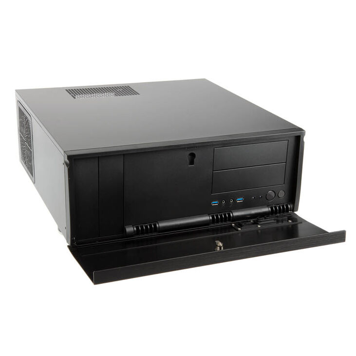 SilverStone SST-GD07B USB 3.0 Grandia Desktop - schwarz image number 3