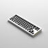 Akko MonsGeek M7 VIA Barebone Gaming-Tastatur, 65%, Hot-Swap-fähig, RGB, ANSI-Layout - silber image number null