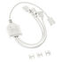 Kolink ARGB 1-3 splitter cable - 30cm, white image number null
