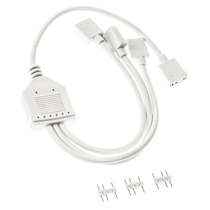 Kolink ARGB 1-3 splitter cable - 30cm, white image number 1