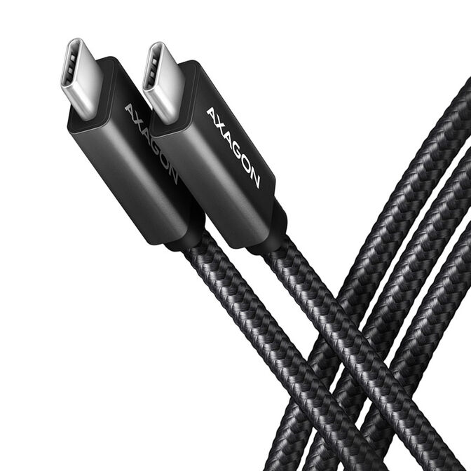 AXAGON BUCM32-CM20AB Kabel USB-C 3.2 Gen 2 auf USB-C 3.2 Gen 2, schwarz - 2m image number 0