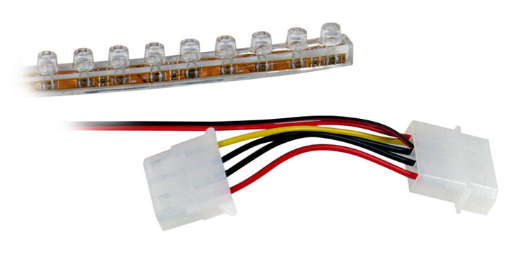 Lamptron FlexLight Standard - 12 LEDs - fire red image number 2