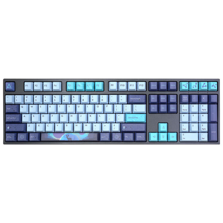 Varmilo VEA108 Aurora Gaming Tastatur, MX-Brown, weiße LED - US Layout image number 2