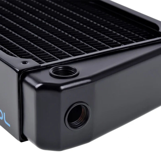 Alphacool NexXxoS XT45 Full Copper X-Flow Radiator &ndash; 240mm, black image number 2