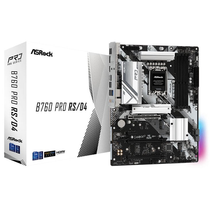 ASRock B760 Pro RS/D4, Intel B760 motherboard - Socket 1700, DDR4 image number 0