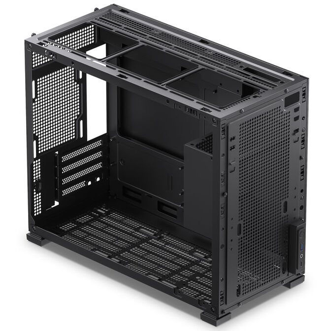 Jonsbo D31 Screen Micro-ATX Geh&auml;use, Tempered Glass - schwarz image number 6