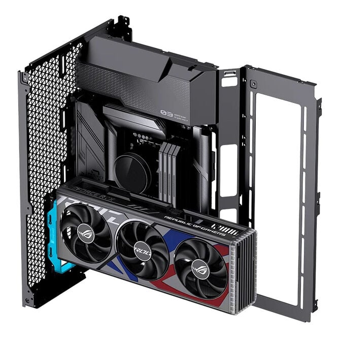 Jonsbo A50 vertical graphics card holder, PCIe 5.0 cable, 175mm - grey image number 5