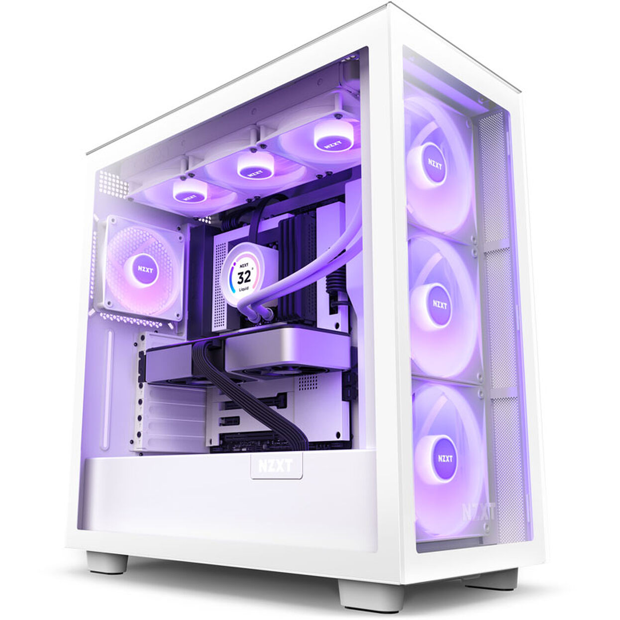 NZXT Kraken Elite RGB Komplett-Wasserkühlung - 360mm, weiß