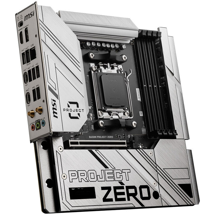 MSI B650M Project Zero, Sockel AM5, AMD B650M - DDR5 image number 1