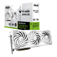 ASUS TUF GeForce RTX 5070 Ti OC White Edition, 16,384 MB GDDR7