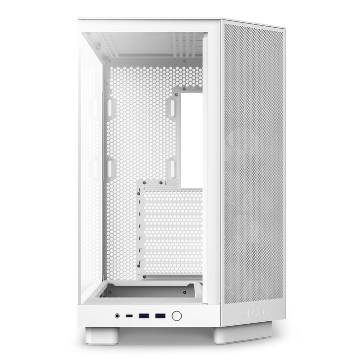 NZXT H6 Flow RGB Midi-Tower - Weiß image number 3