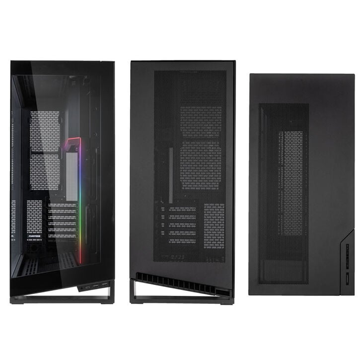 PHANTEKS NV Series NV7 E-ATX Case, Tempered Glass, ARGB- black + M25 Gen2 PWM D-RGB Fan 3-Pack - Reverse Blade, 140mm + DRGB Kit image number 4