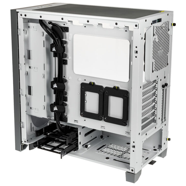 Corsair 4000D Airflow Tempered Glass Mid Tower - White Window image number 7