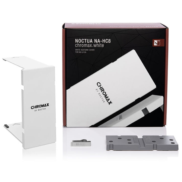 Noctua HC8 chromax.white CPU-Kühler-Abdeckung - weiß image number 5