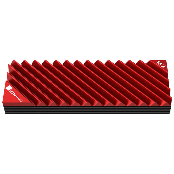 Jonsbo M. 2-3 M.2 SSD Kühlkörper - rot image number 1
