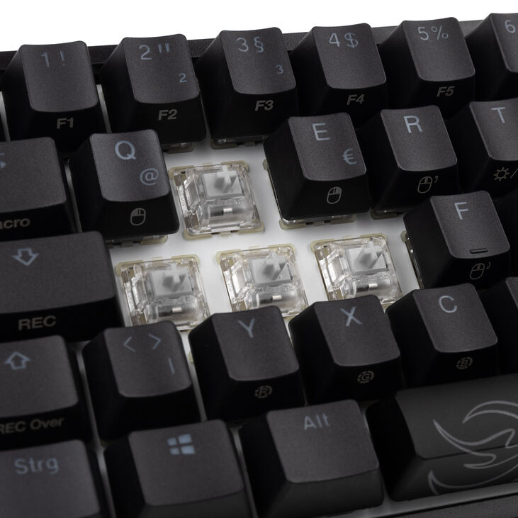 Ducky One 2 Pro Mini Gaming Keyboard, RGB LED - Cherry Silver image number 7