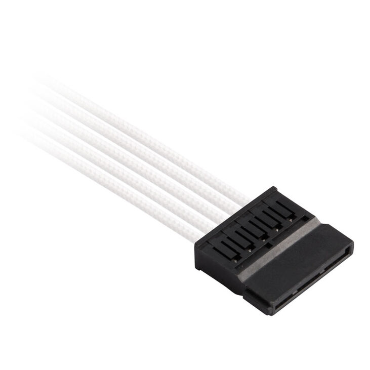 Corsair Premium Pro Sleeved Kabel-Set (Gen 4) - weiß image number 4
