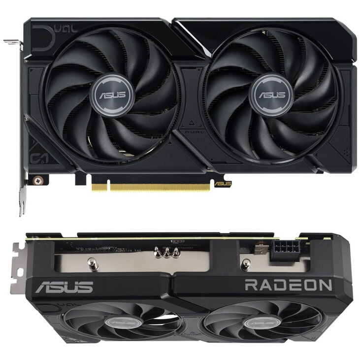 ASUS Radeon RX 7600 XT Dual O16G, 16384 MB GDDR6 image number 2