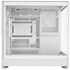 Montech HS02 PC Case, Midi Tower, ATX, Tempered Glass, ARGB - White image number null