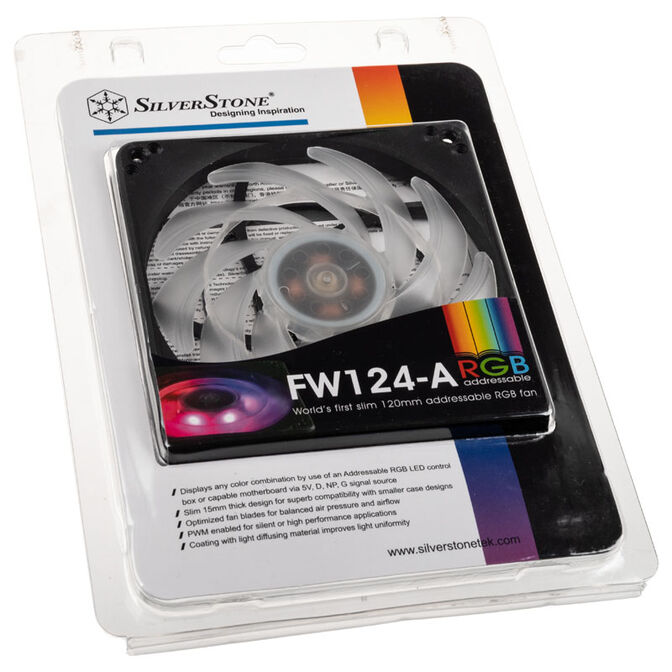 SilverStone SST-FW124-ARGB FW Series PWM  - 120mm image number 6
