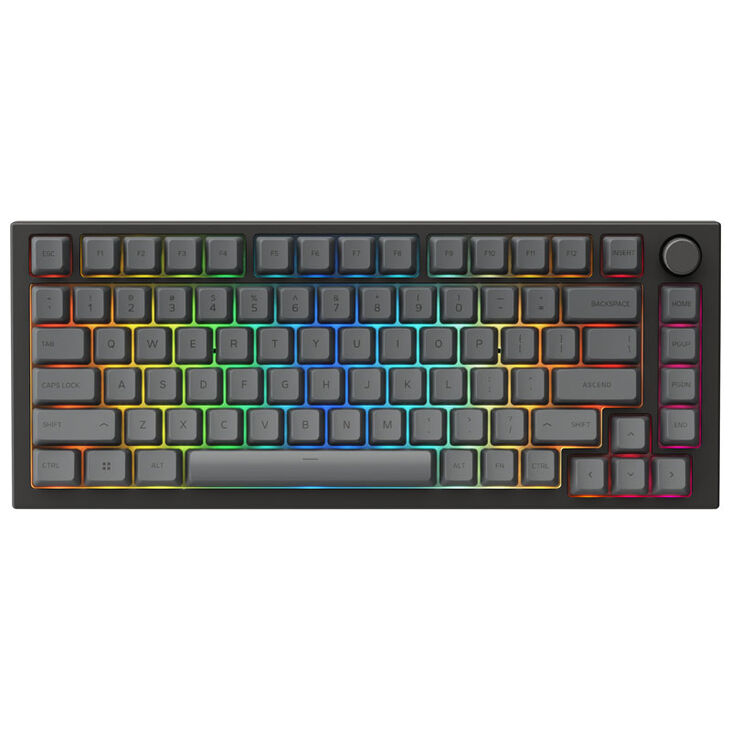 Glorious GMMK Pro Black Slate 75% TKL Keyboard - Barebone, ANSI Layout, Black image number 1