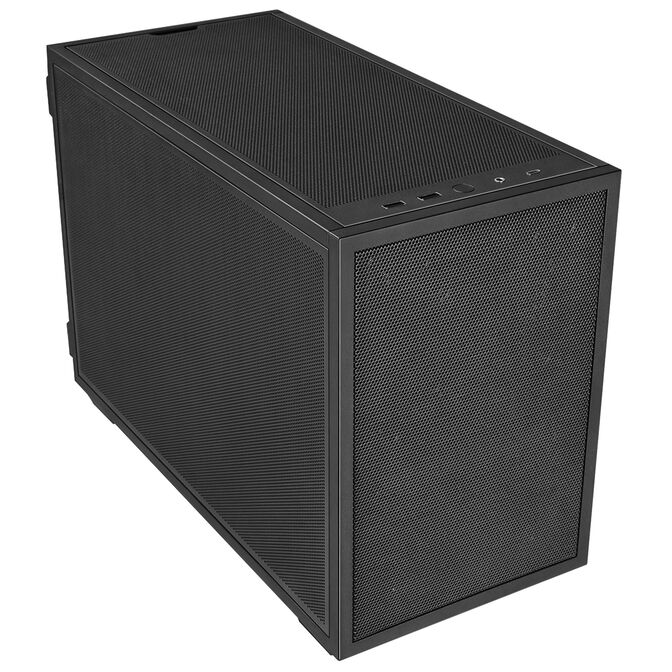 Lian Li DAN Cases B4 PC Case, Micro-ATX - Black image number 1