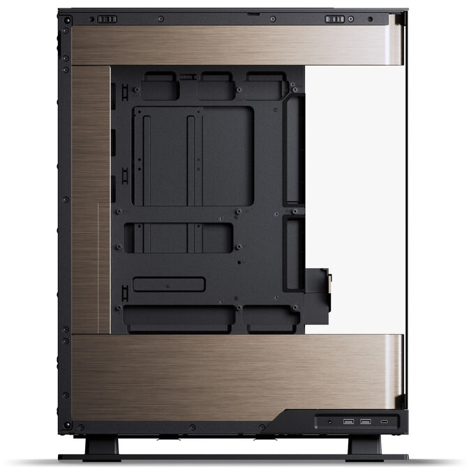 PHANTEKS Evolv X2 PC-Geh&auml;use, Midi-Tower, E-ATX, Tempered Glass, DRGB - schwarz / gold image number 7