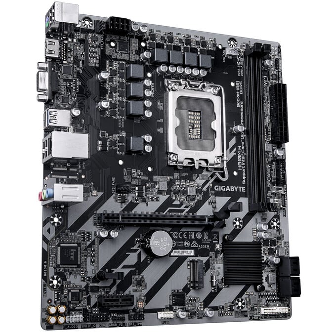 GIGABYTE H810M H motherboard, LGA 1851 socket, Intel H810, Micro-ATX, DDR5 image number 1