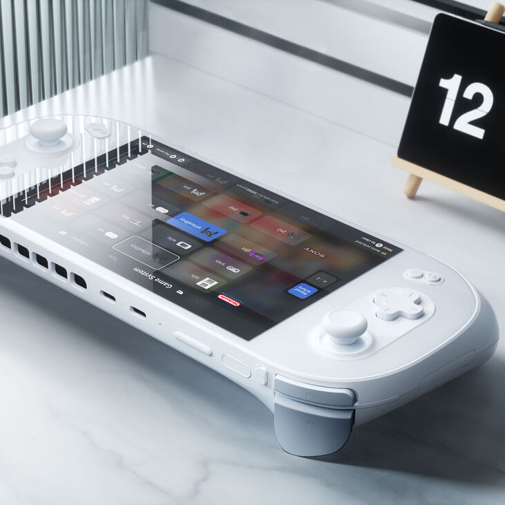 Ayaneo 2S Handheld Konsole – 32 GB LPDDR5X, 2 TB SSD, Sky White image number 3