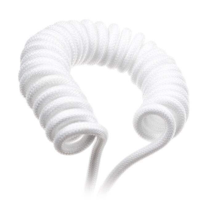 Ducky Coiled Cable White Edition image number 4