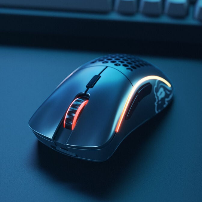 Glorious Model D- Wireless Gaming Mouse - black, matte image number 5