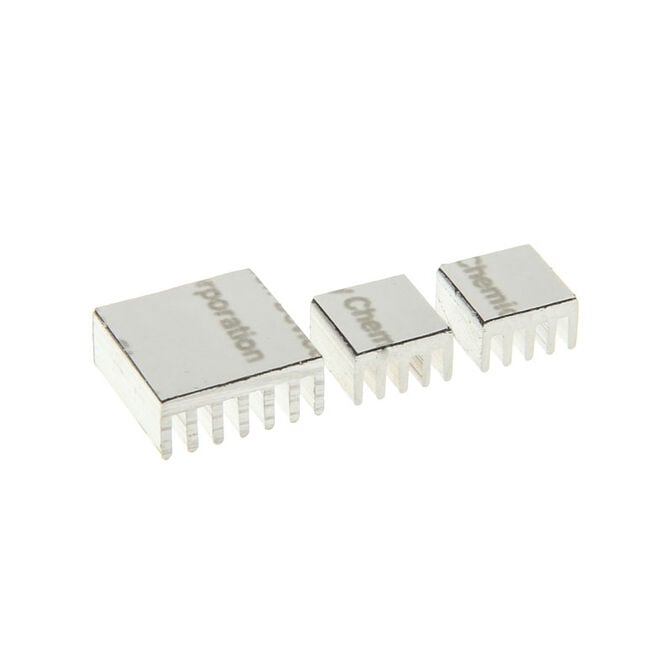 Raspberry Pi K&uuml;hlk&ouml;rper-Set - silber image number 2