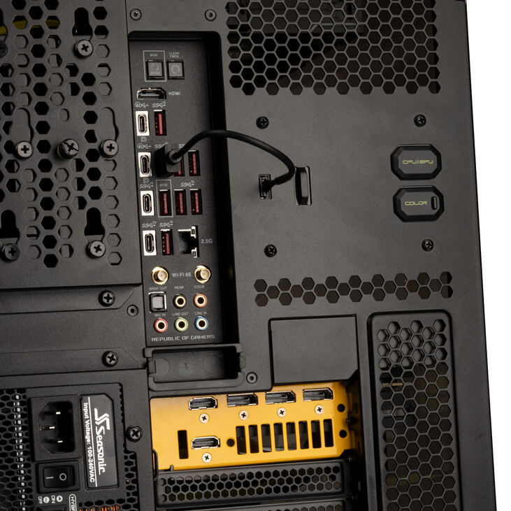 Gaming PC Superveloce Elite, AMD Ryzen 9 9950X, NVIDIA GeForce RTX 4090 - Custom Water Cooling image number 7