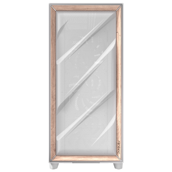 Antec Flux Pro PC Case, full tower, E-ATX, tempered glass – white image number 5