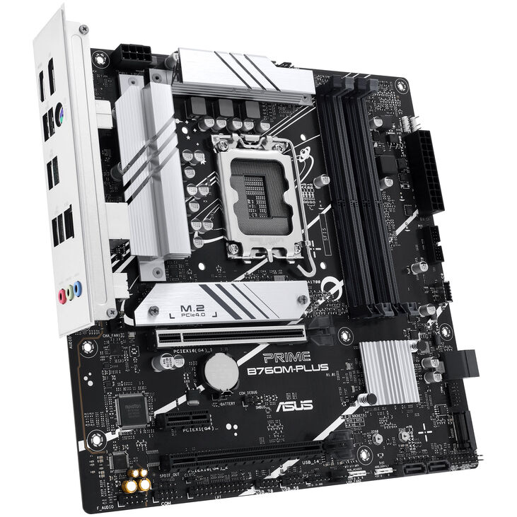 ASUS Prime B760M-Plus, Intel B760 Mainboard, Sockel 1700, DDR5 image number 4