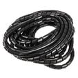 InLine Spiralband Kabelschlauch, schwarz - 18mm x 10m image number null