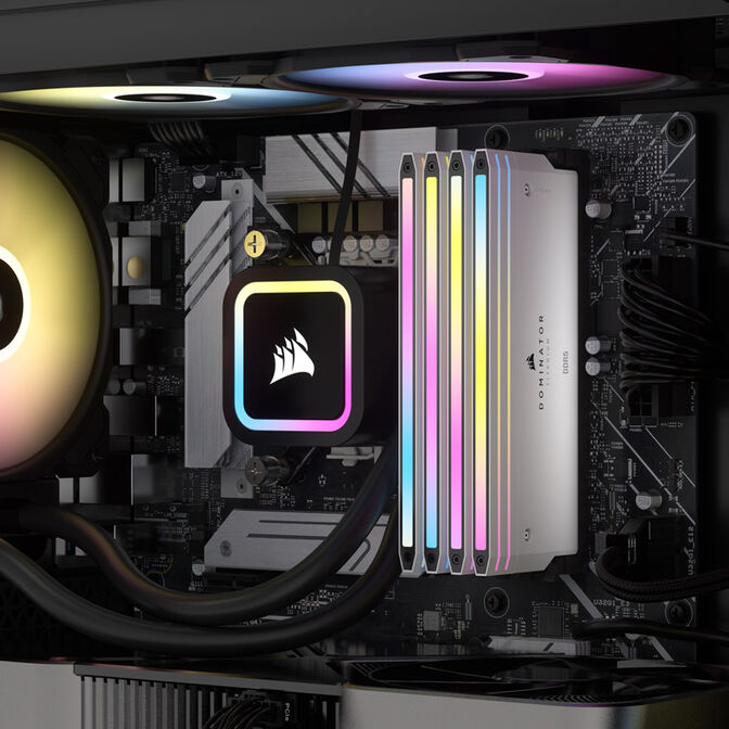 Corsair Dominator Titanium DDR5-6000 RAM, CL30, XMP - 32 GB Dual-Kit, wei&szlig; image number 6