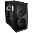 Lian Li Vector V150 INF PC-Geh&auml;use, Mini-Tower, mATX, Tempered Glass, Unendlichkeitsspiegel - schwarz image number null