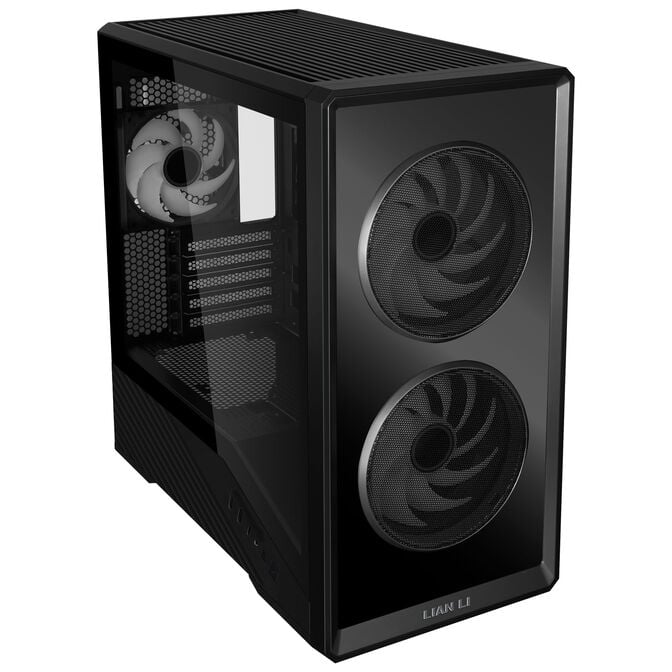 Lian Li Vector V150 INF PC-Geh&auml;use, Mini-Tower, mATX, Tempered Glass, Unendlichkeitsspiegel - schwarz image number 3