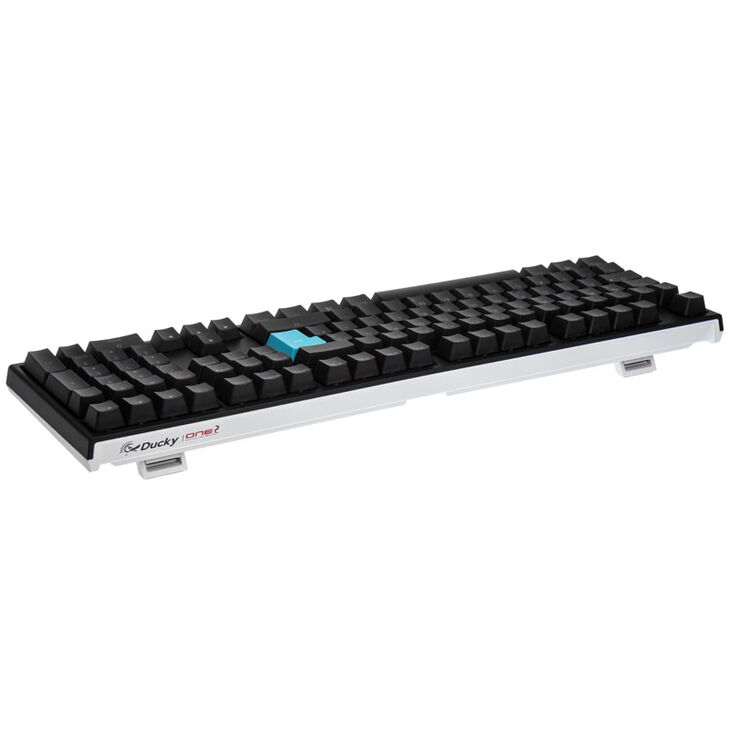 Ducky One 2 Backlit PBT Gaming Tastatur, MX-Blue, weiße LED - schwarz image number 2
