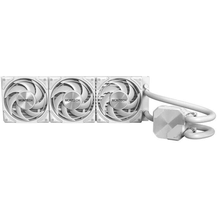 Montech HyperFlow Silent AiO Water Cooling - 360mm, white image number 2