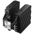 Sudokoo SK620V CPU Cooler, Dual Tower - 2x 120mm, black image number null