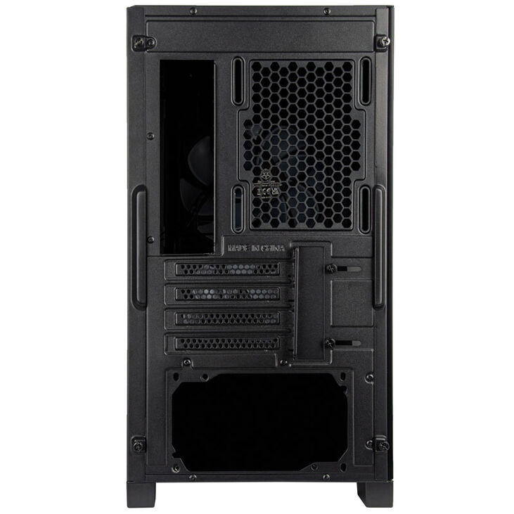 SilverStone FARA 312 Micro-ATX Case, Tempered Glass - black image number 2