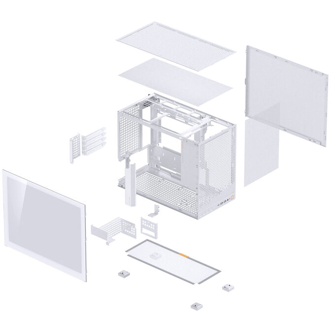 Jonsbo D32 PRO White PC-Geh&auml;use, Mini-Geh&auml;use, mATX, Tempered Glass - wei&szlig; image number 15
