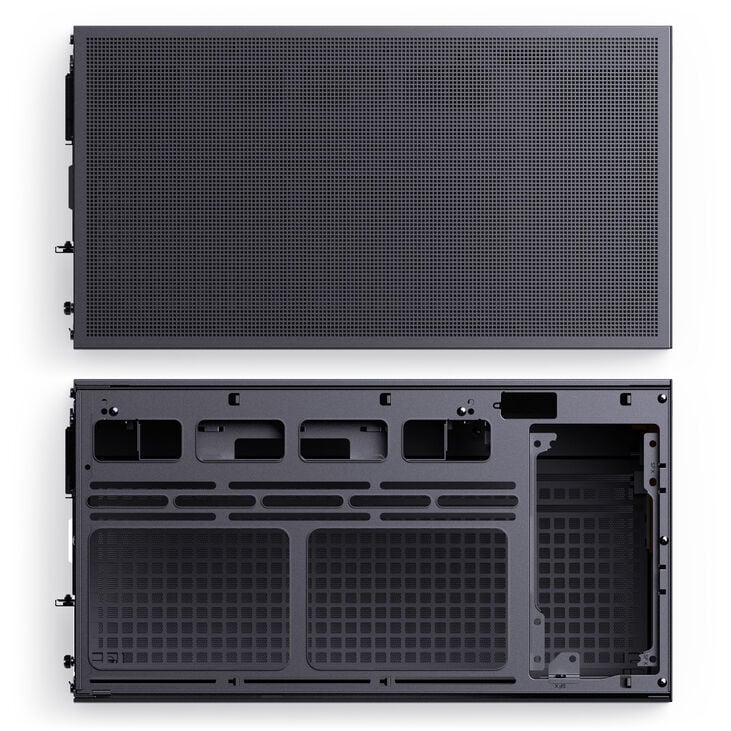Boîtier PC Jonsbo D32 STD Mesh Noir - Format Micro-ATX, Compatible Back-connect - Refroidissement Efficace Et Design Compact