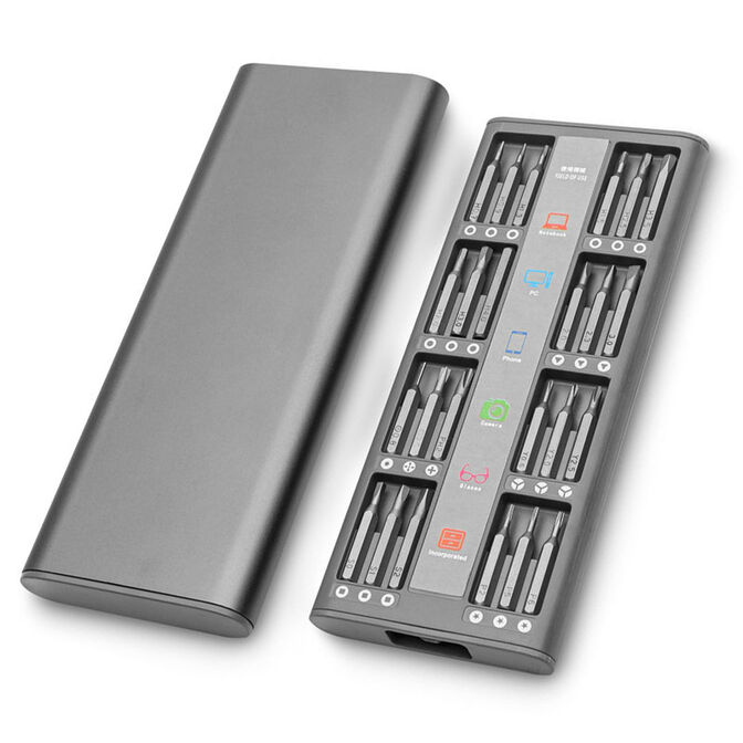 EK Water Blocks EK-Loop Screwdriver Basic Set - 49 Pieces image number 1