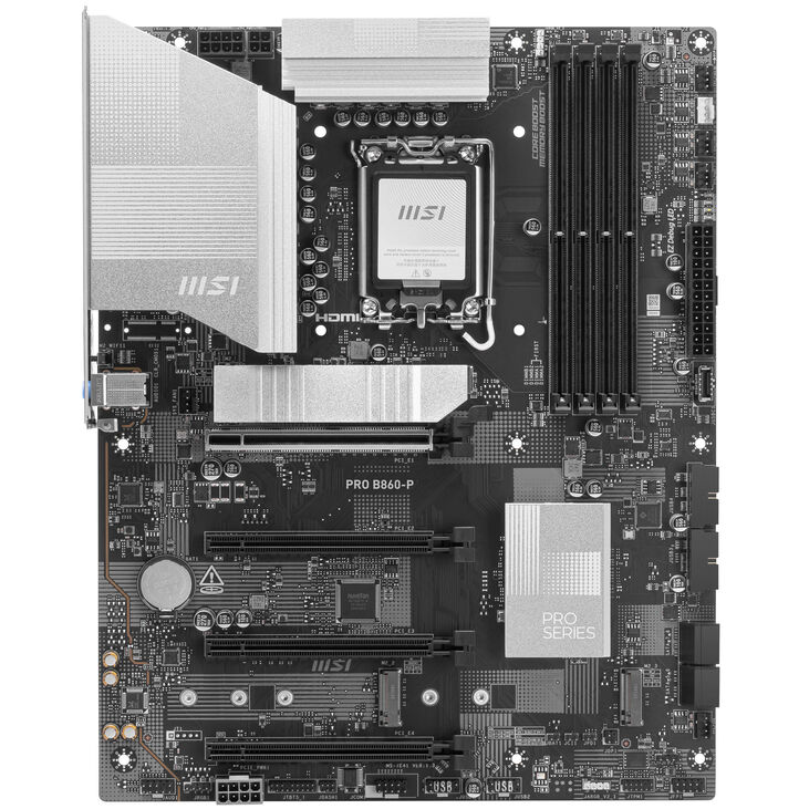 MSI PRO B860-P Motherboard, socket LGA 1851, Intel B860, ATX, DDR5 image number 2