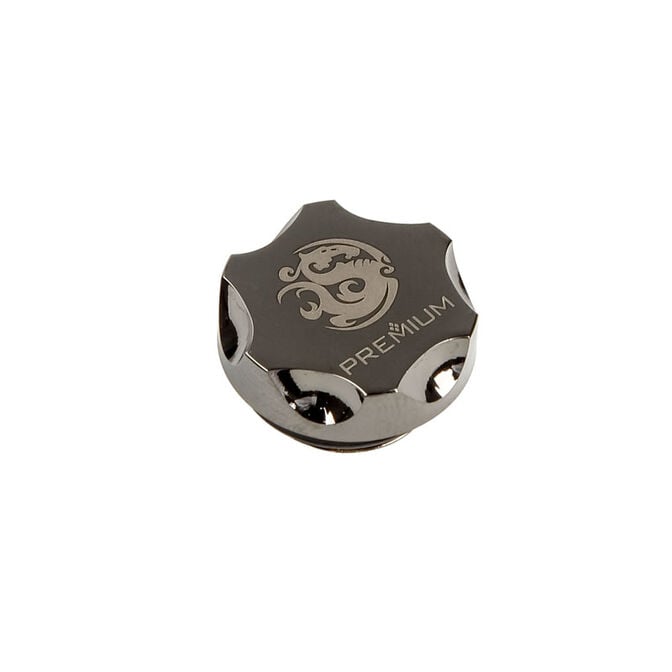 Bitspower Premium Verschlussstopfen G1/4 Zoll - schwarz gl&auml;nzend image number 0
