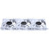 PHANTEKS M25 Gen2 PWM D-RGB Fan, 3-Pack - Reverse Blade, 120mm, White image number null