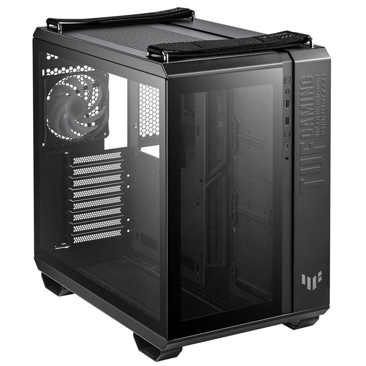 ASUS TUF Gaming GT502 Plus TG Case - black image number 9